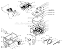 Page D Diagram and Parts List for 0766-1  Briggs and Stratton Pressure Washer